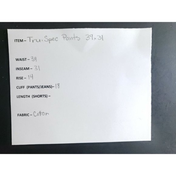 Tru-Spec Tactical Utility Cargo Pants Men's Size 39x31 Blue Ripstop - Picture 6 of 7